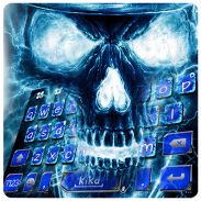 ثيم لوحة المفاتيح Blueskull screenshot 4