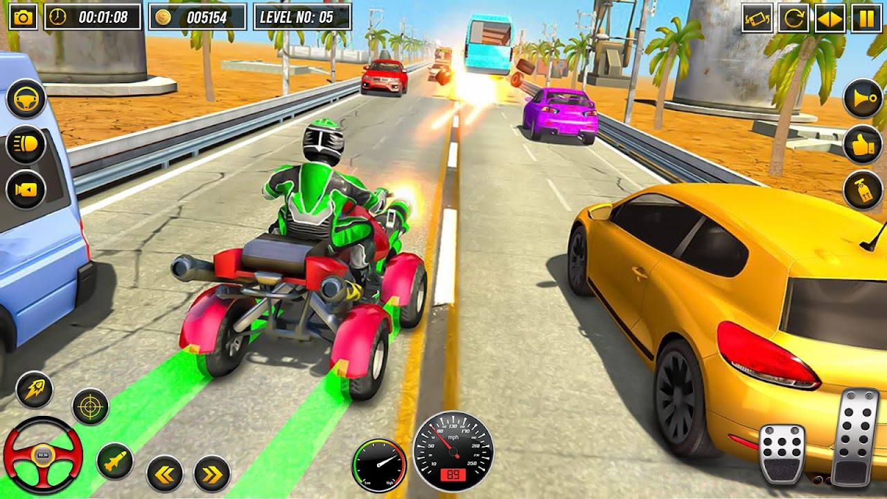 ATV Quad Bike Симулятор стрельбы и гонок - Загрузить APK для Android |  Aptoide