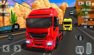 Racer Truck Racer: Permainan Memandu Lori Endless screenshot 5