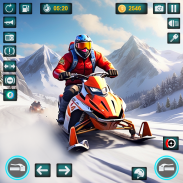 Snow Bike Racing Snocross Game screenshot 2