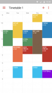 Timetable : Simple & Colorful screenshot 9
