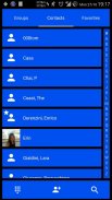 Dialer theme Cards Cobalt screenshot 4