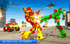 Horse Robot ATV Quad Bike Transform Robot Games screenshot 8