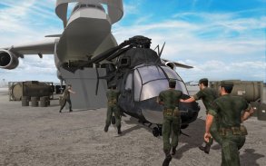 3D Army Helikopter Transporter Pilot Simulator screenshot 2