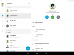 Cisco Jabber pour Android screenshot 7