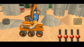 City Heavy Excavator Crane Sim screenshot 4