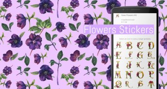 Autocollants de fleurs pour Whatsapp screenshot 6