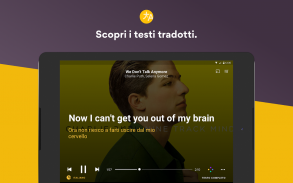 Musixmatch - Testi di Canzoni screenshot 8