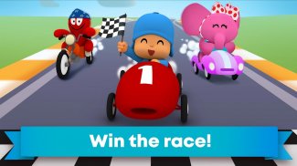 Pocoyo Racing: Kids Car Race screenshot 10