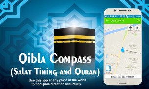 Qibla Compass (Salad Timings and Quran) screenshot 2