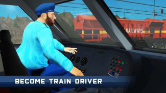 Indian Train Simulator : Train Games screenshot 1