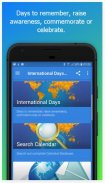 Calendar with International Days screenshot 3