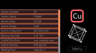 Periodic Table - ChemEx 3D screenshot 1