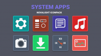 NovaLight - Icon Pack screenshot 2