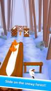 Snowman Rush: Frozen run screenshot 2