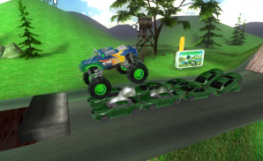 Big Monster Truck Racing 3D screenshot 2