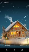 3D Christmas Live Wallpaper screenshot 0