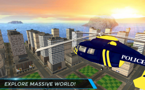 Real City Police Helicopter Games: Rescue Missions screenshot 9