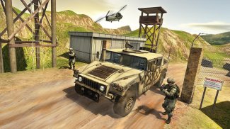 US Military Truck Drive: Army Vehicle Driving 2018 screenshot 11