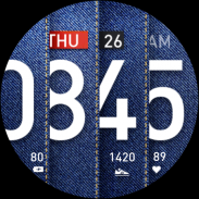 UsA Denim Watch Face - USA124 screenshot 12