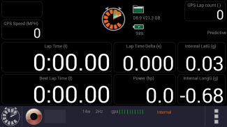 CMS Lap Timer (GPS Laptimer) screenshot 5