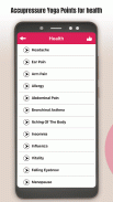 Accupressure Yoga Point Tips screenshot 1