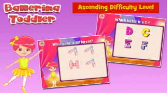 Ballerina Games for Toddlers screenshot 1
