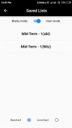 Mark List - Record marks and create charts screenshot 1