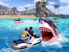 Angry jeu Shark 3D Simulator screenshot 0