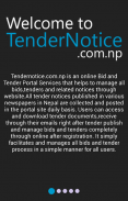 Tender Notice screenshot 3