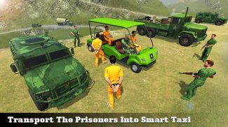 US Army Prisoner Taxi Transport –Taxi Driving screenshot 1