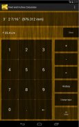 Feet & Inch Construction Calc screenshot 0