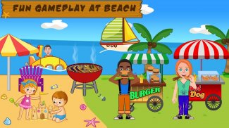 Pretend Play Beach Life Games screenshot 3