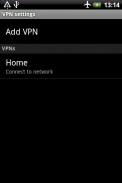 VPN Settings screenshot 1