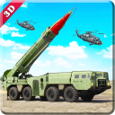 Missile launcher US army truck 3D simulator 2018 Icon