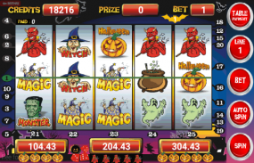 Slot Machine Halloween Lite screenshot 0
