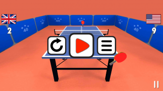 Tênis de mesa 3D screenshot 2