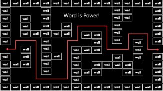 Word Power: Find a way out! screenshot 0