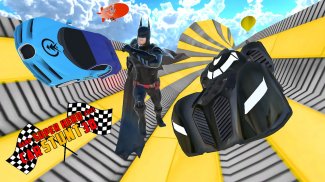 Omega Superhero Stunt Car Game screenshot 7