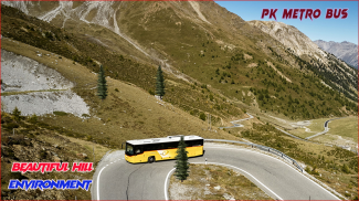 Metro Bus Mountain Simulator screenshot 2