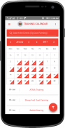 Training Calendar screenshot 0