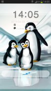 GO Locker Theme penguins screenshot 1