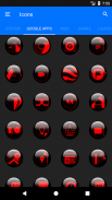 Red Glass Orb Icon Pack v9.8 (Free) screenshot 5