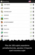 NewsHog: Nouvelles & Météo screenshot 4