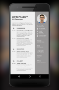 CV Maker Resume Builder PDF Template Format Editor screenshot 3