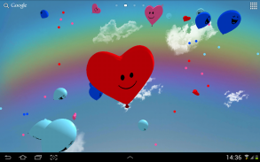 Balloons 3D live wallpaper screenshot 2