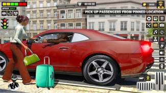 City Taxi Car Driver Taxi Game screenshot 3