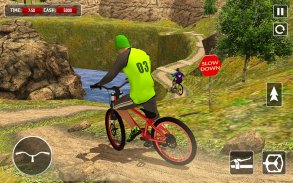 BMX Offroad Bicycle rider Superhero stunts racing screenshot 5
