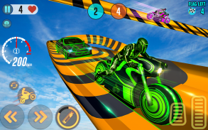 Stunt sepeda ringan mengubah simulator mengemudi screenshot 5