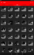 Half Light Black Icon Pack ✨Free✨ screenshot 16